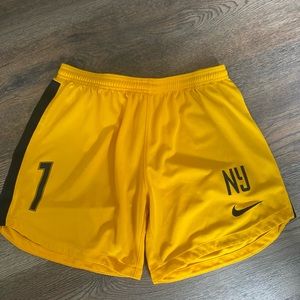 Gotham gold shorts